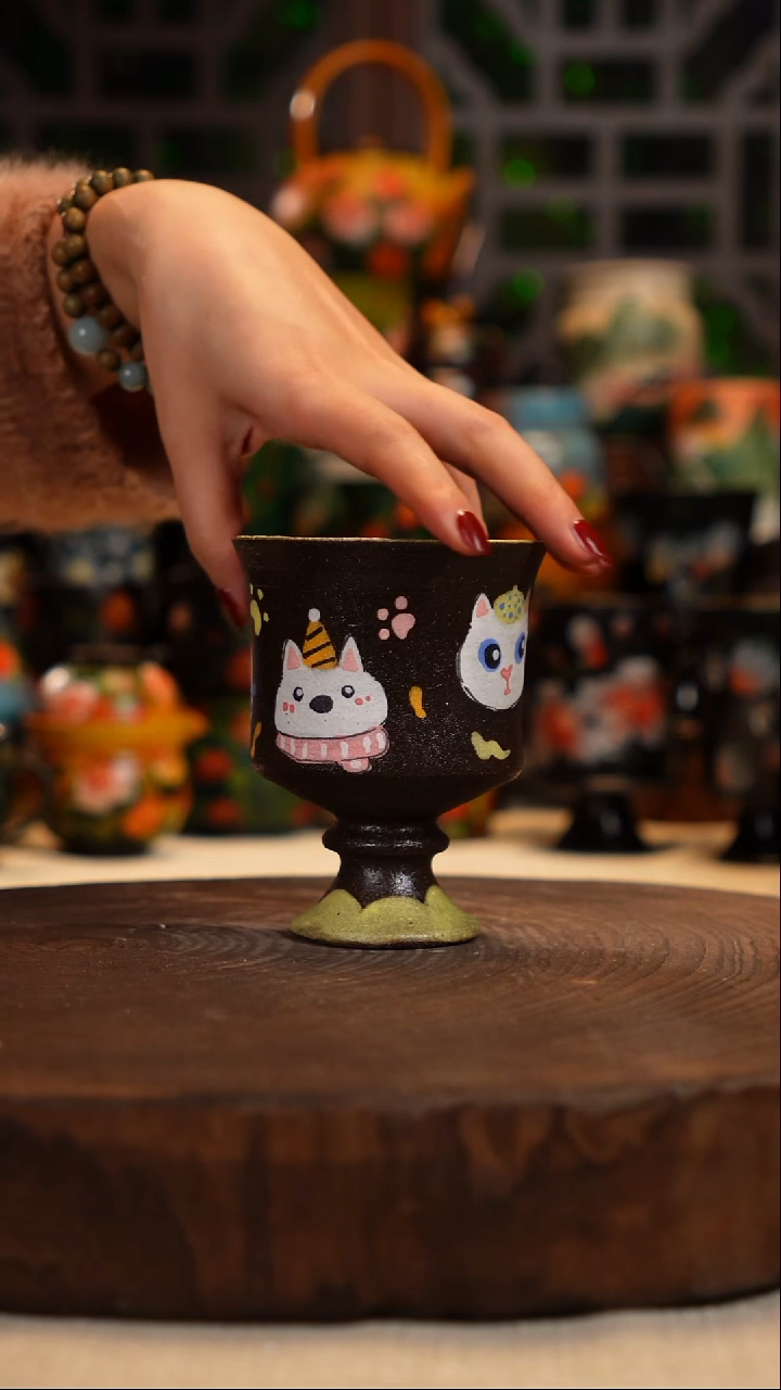 油画   手绘  釉下彩
