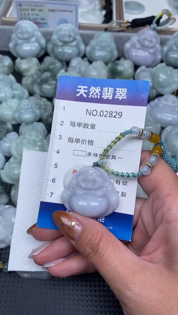 颈饰未镶嵌翡翠纯天然A货翡翠2829