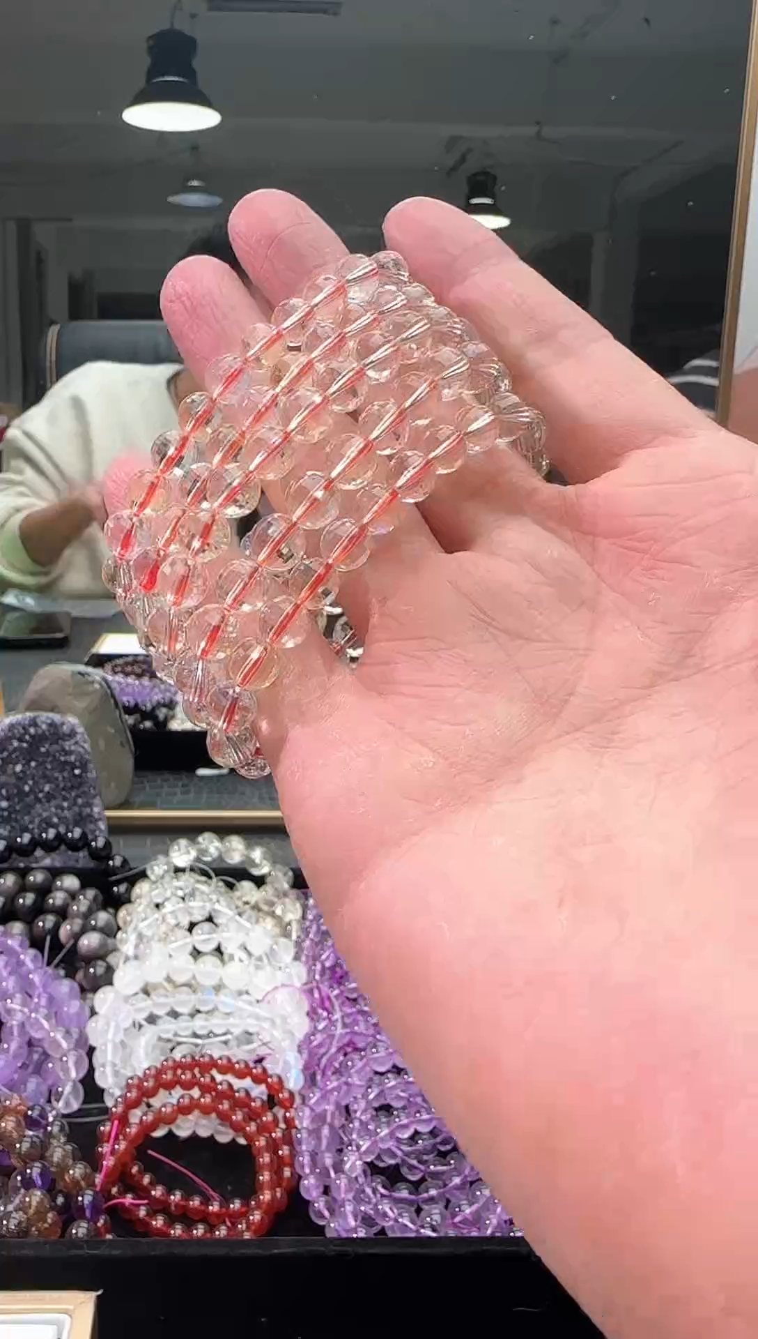 【闪购商品】水晶手链未镶嵌黄水晶