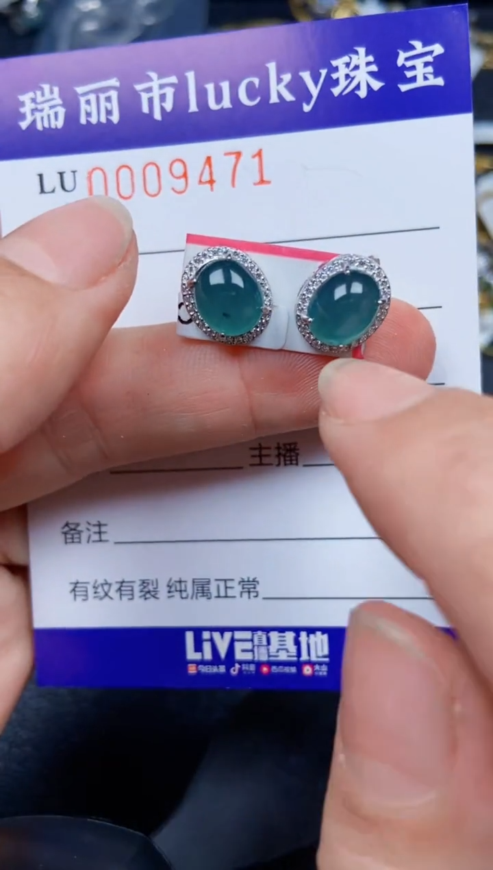 【闪购商品】翡翠颈饰银S925镶嵌9471