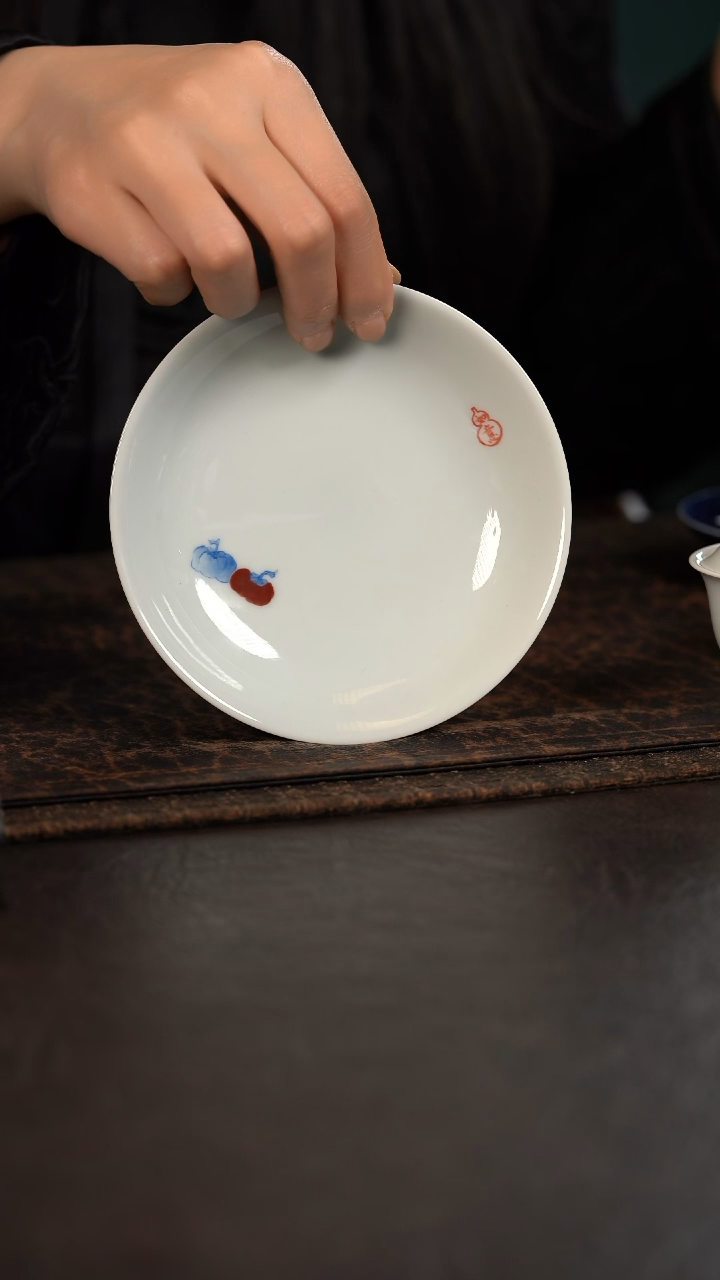 【闪购商品】杯聚澜堂事事如意高脚果盘