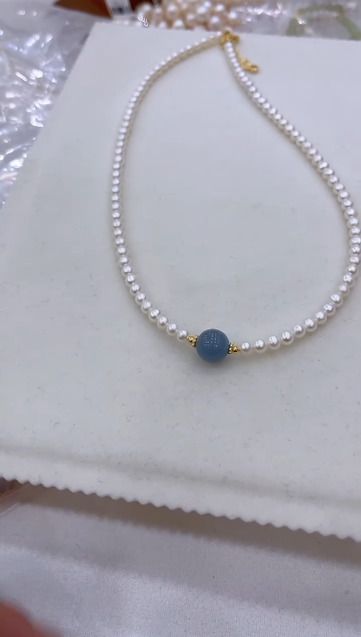 淡水珍珠未镶嵌颈饰XL3299
