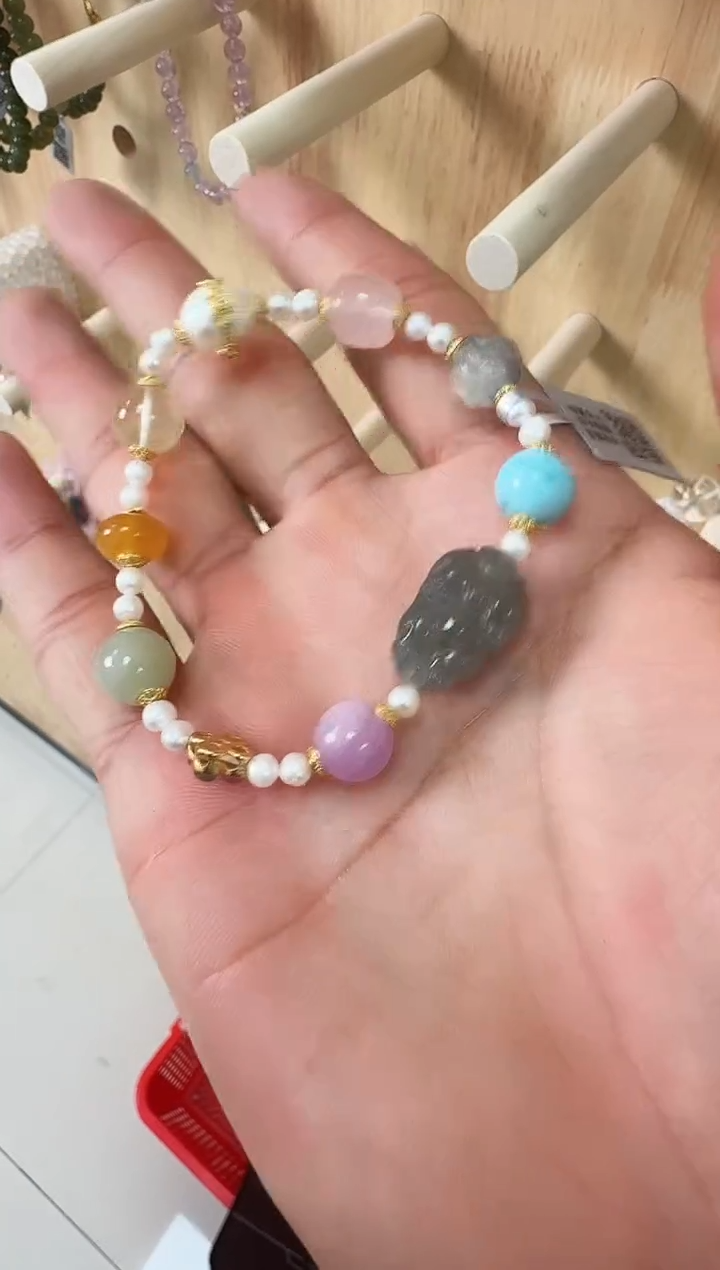 未镶嵌手链淡水珍珠?****?村0355