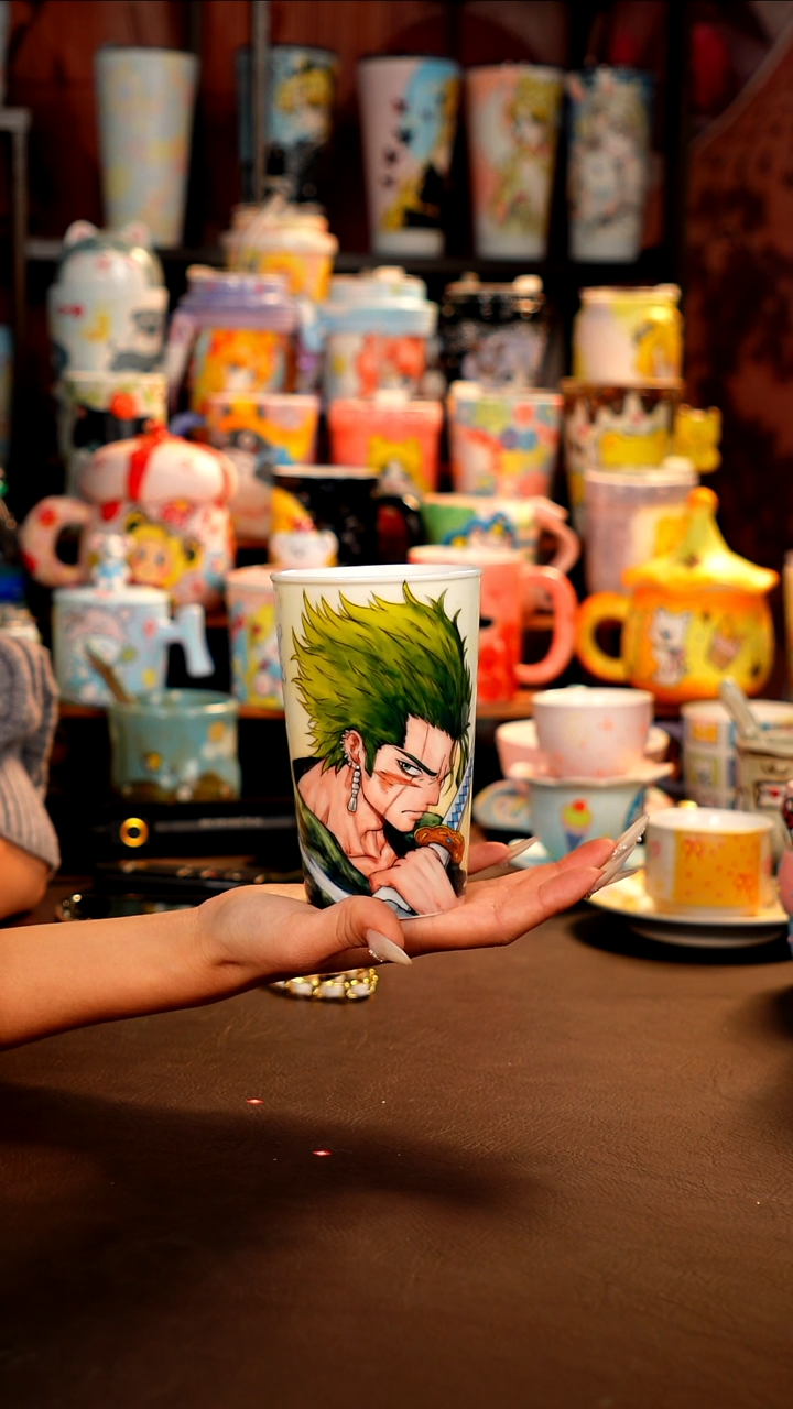 景德镇手工手绘杯杯