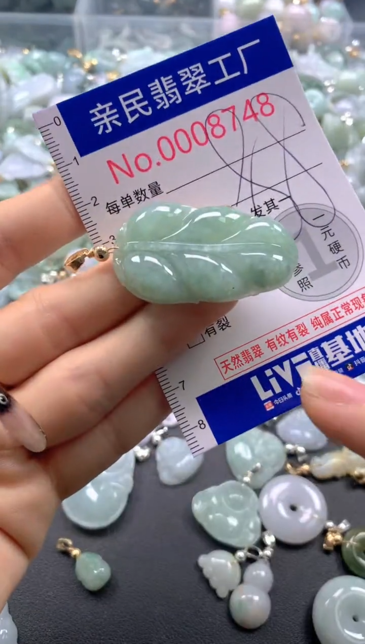 颈饰未镶嵌翡翠8748