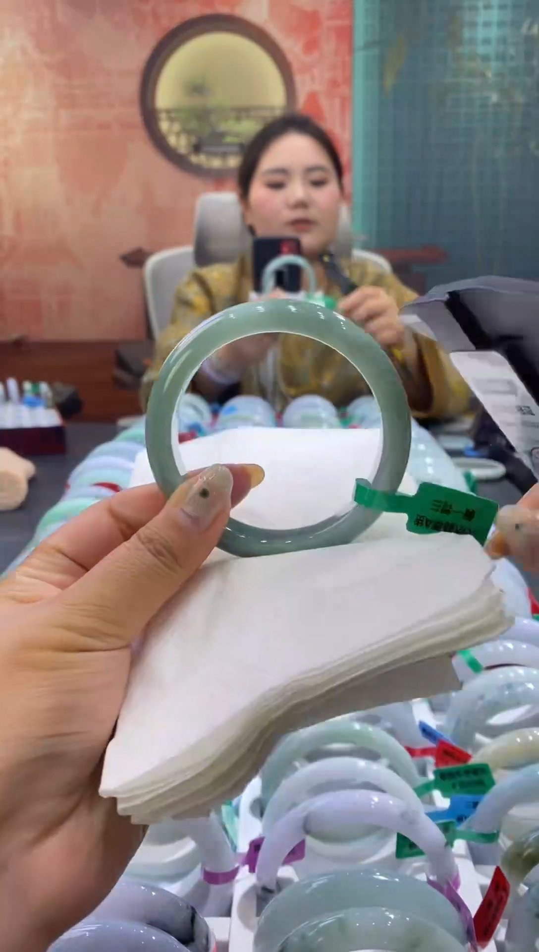 未镶嵌手镯翡翠多人00012141