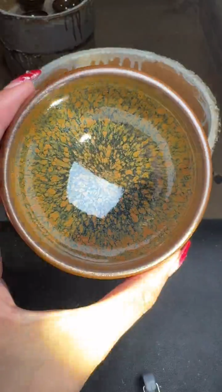 【闪购商品】茶盏行云龙窑柴烧319