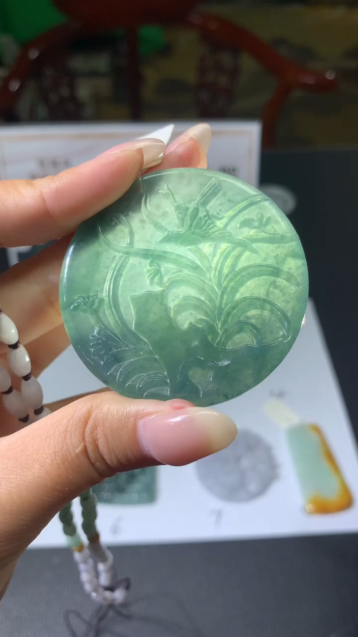 【闪购商品】定制翡翠未镶嵌不退不换CMH1件-A