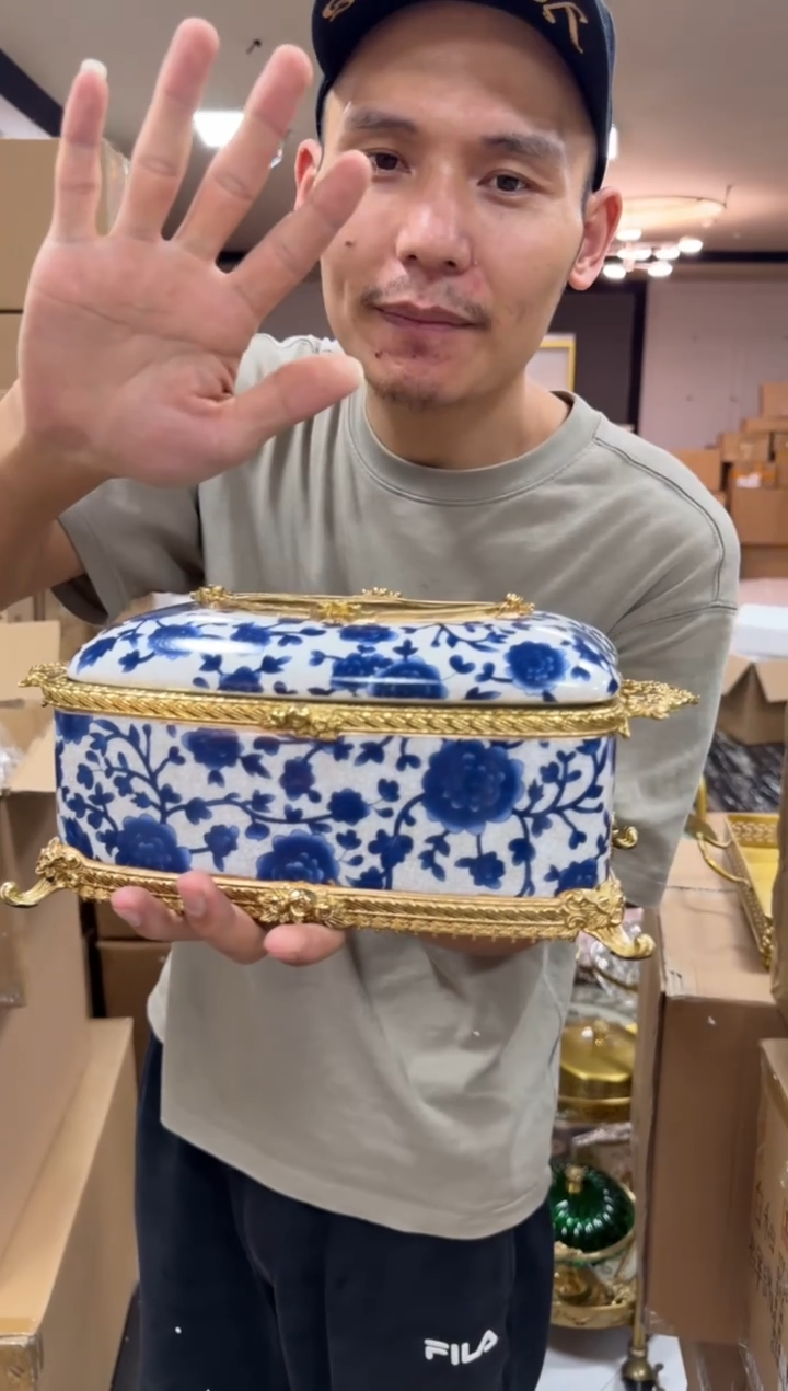 黄铜 黛姿家居装饰品摆件