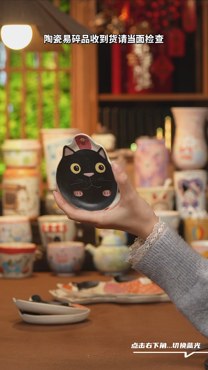 【闪购商品】摆件E095文创纯手工手绘