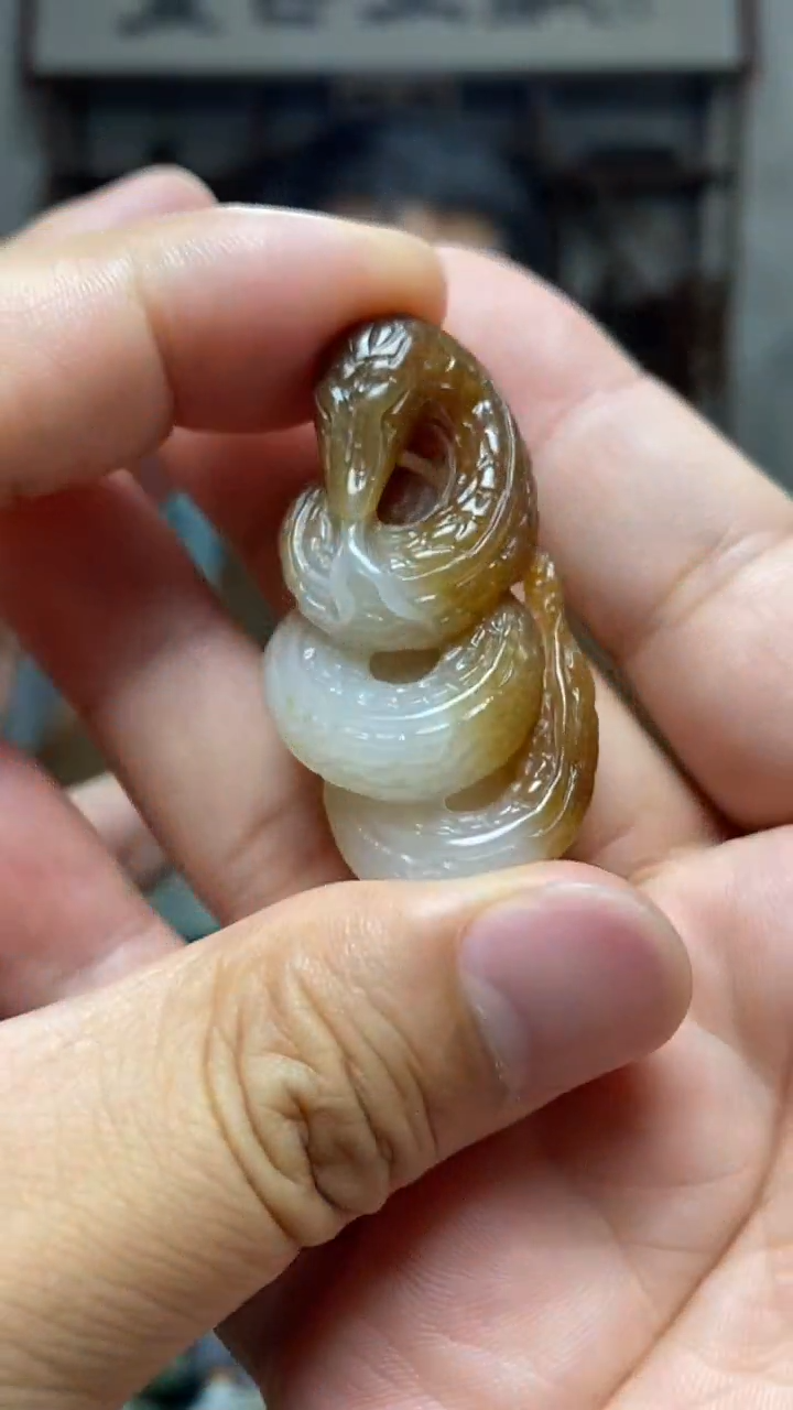 和田玉未镶嵌挂件3