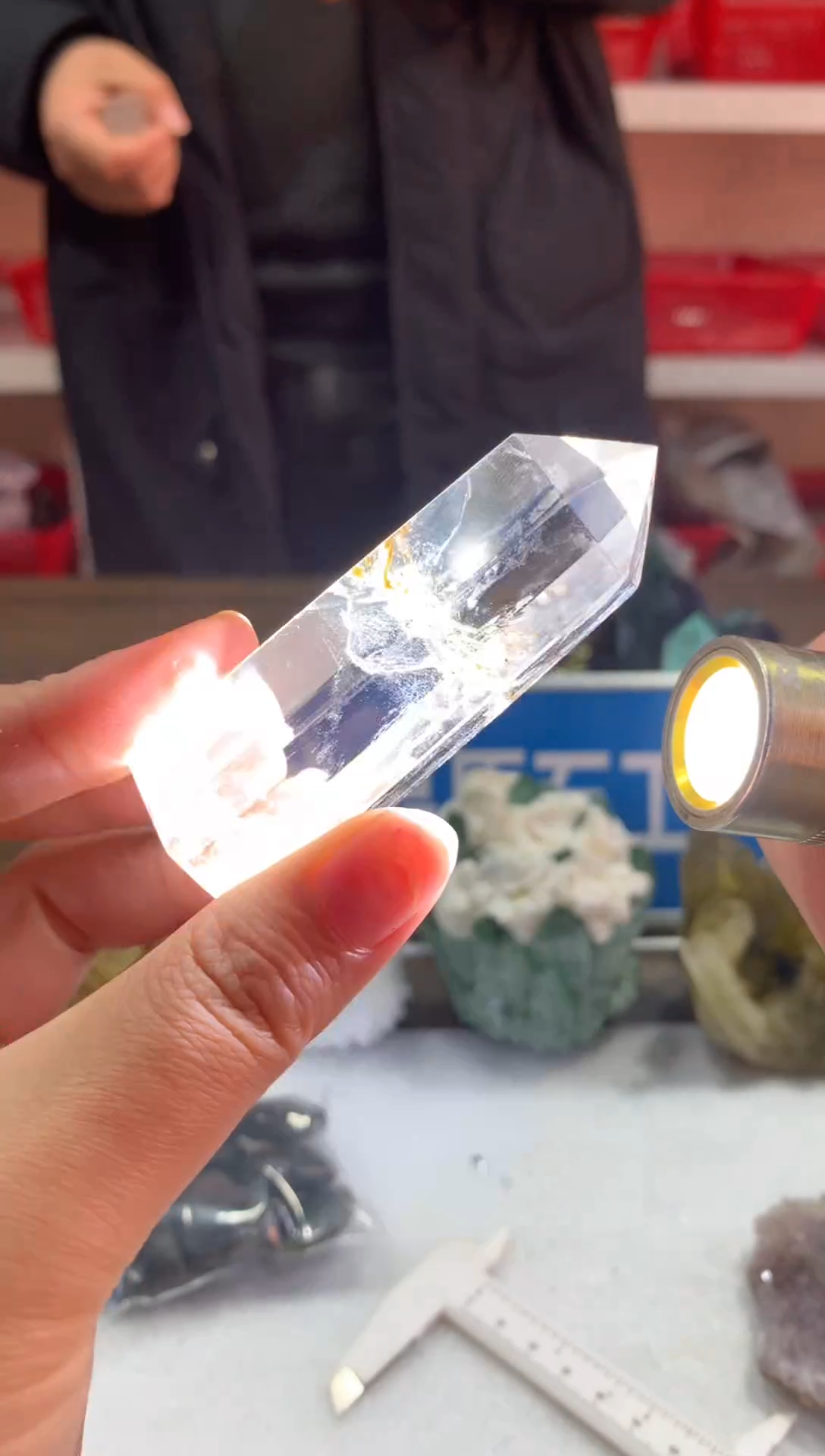 未镶嵌珠宝半成品水晶天然水晶默认微瑕23