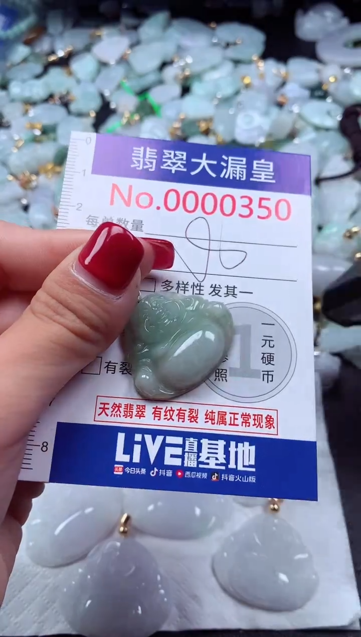 颈饰未镶嵌翡翠350