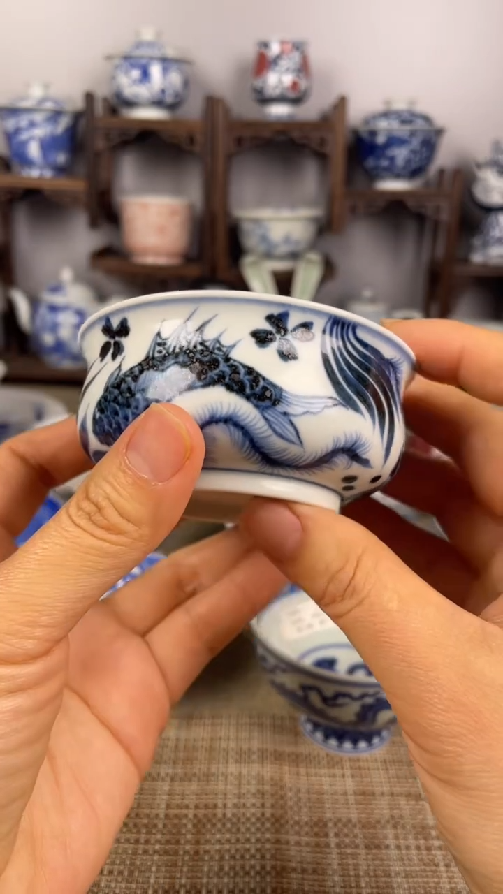 【闪购商品】摆件景德镇手工手绘瓷瓷瓷瓷瓷瓷