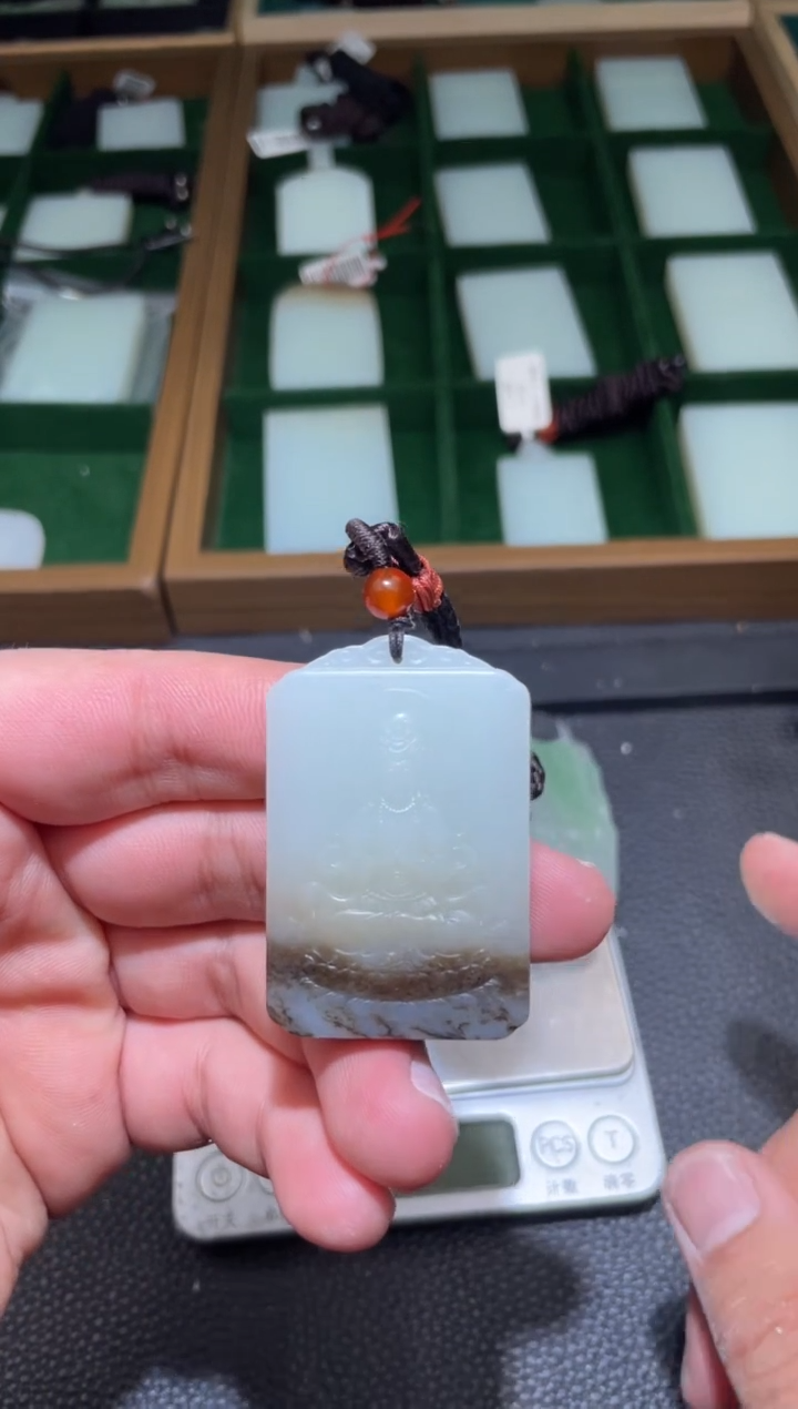 未镶嵌和田玉挂件挂件