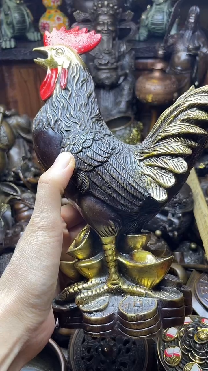 闪购链接，点击下单，有运费险，铜摆件