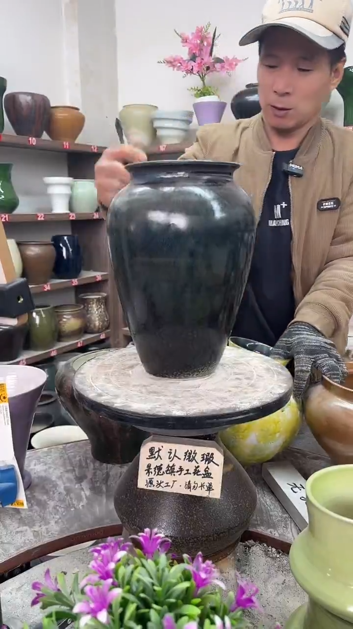 12-5-高28口13瑕-花盆