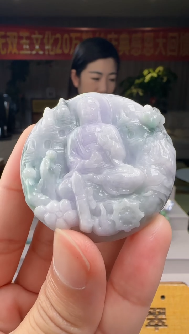 翡翠未镶嵌颈饰XM@@60B7J14587A