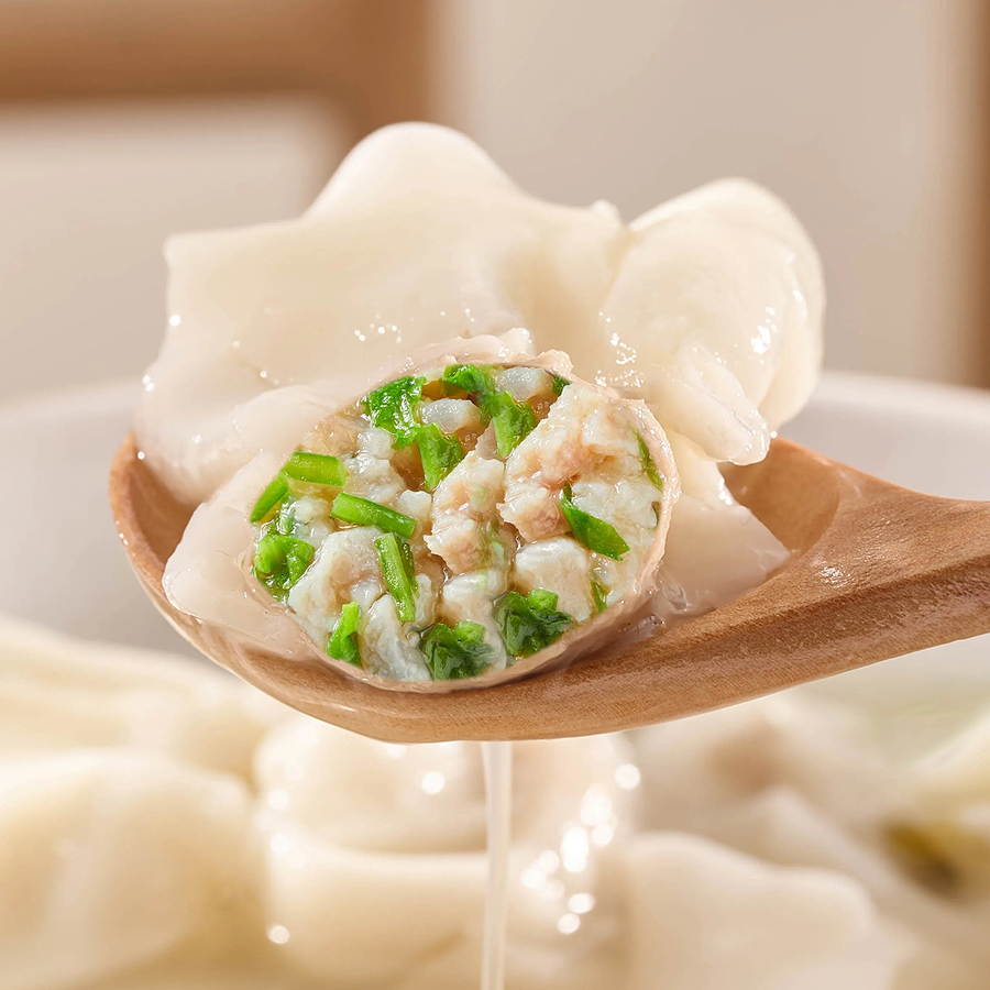 无敌香菜鲜肉【超级】馄饨 15 个【新鲜现包】同城送货