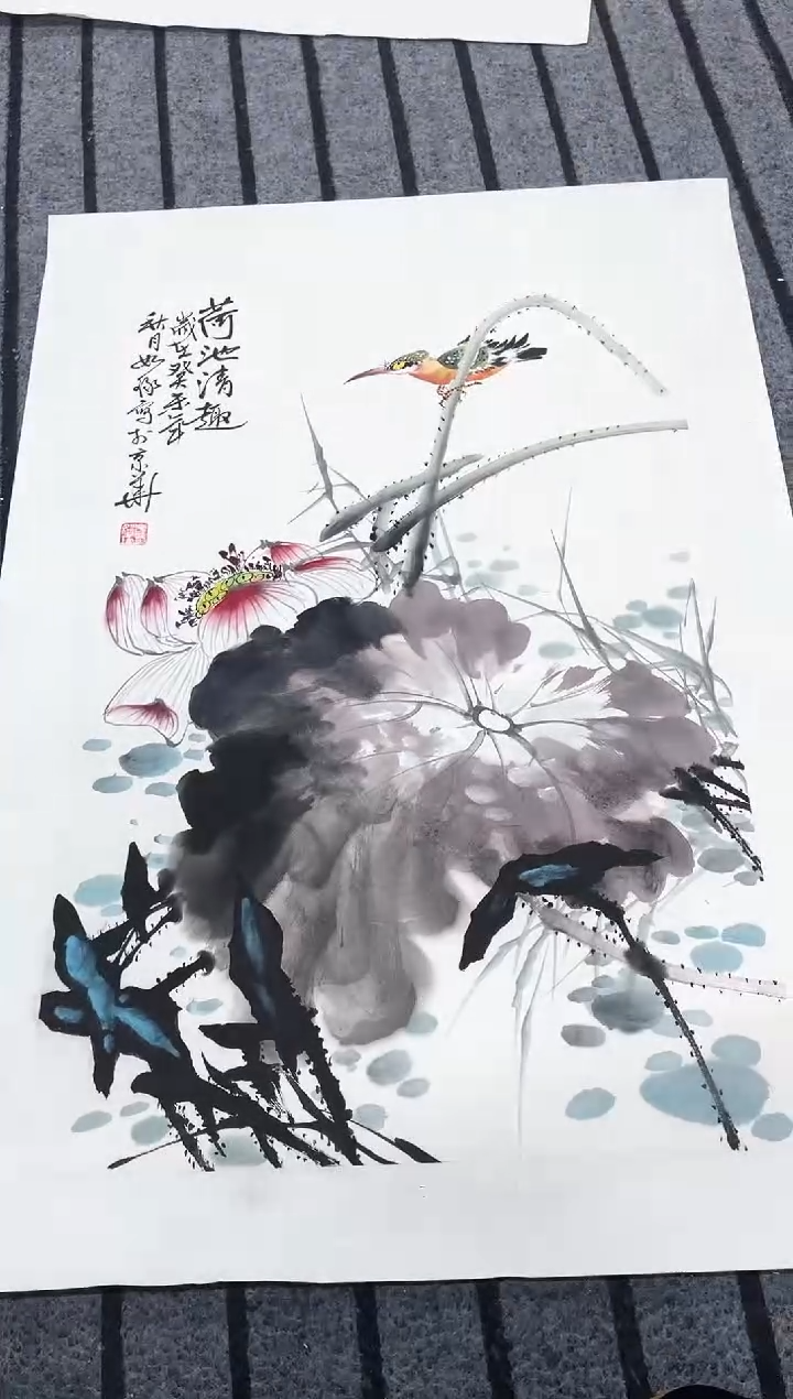 精品国画花鸟作品