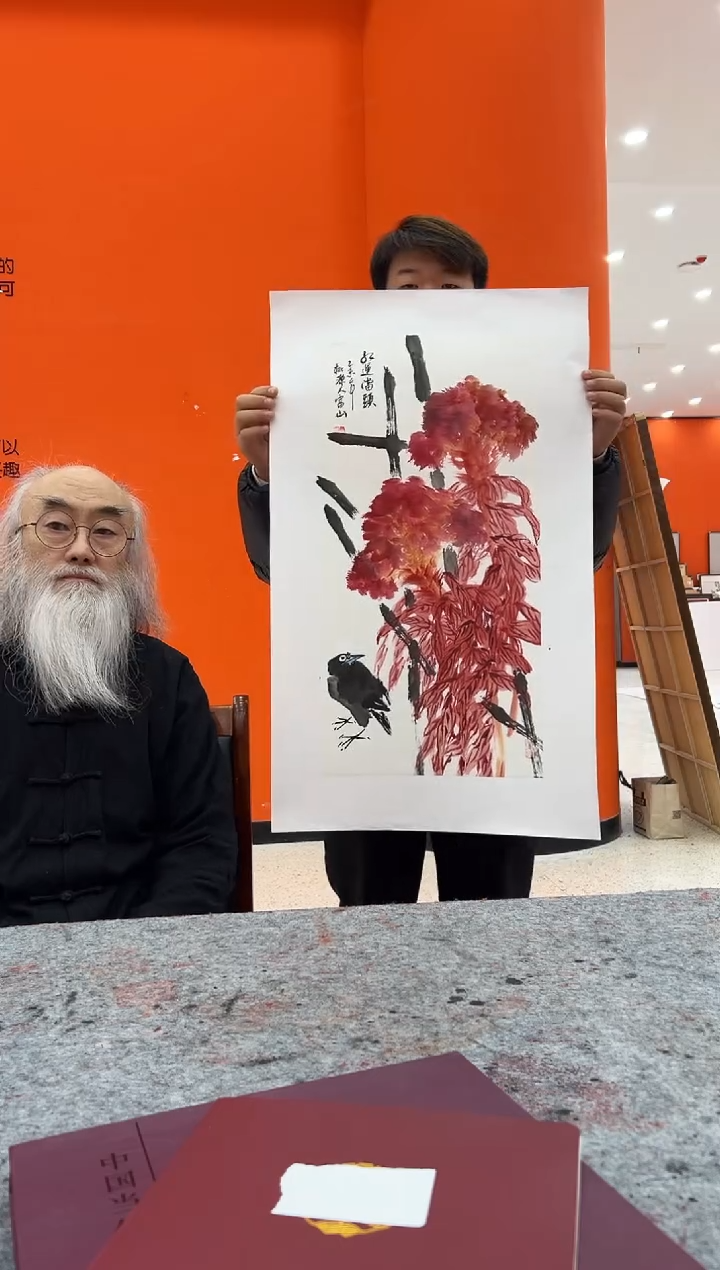 国画孙立芳展览精品