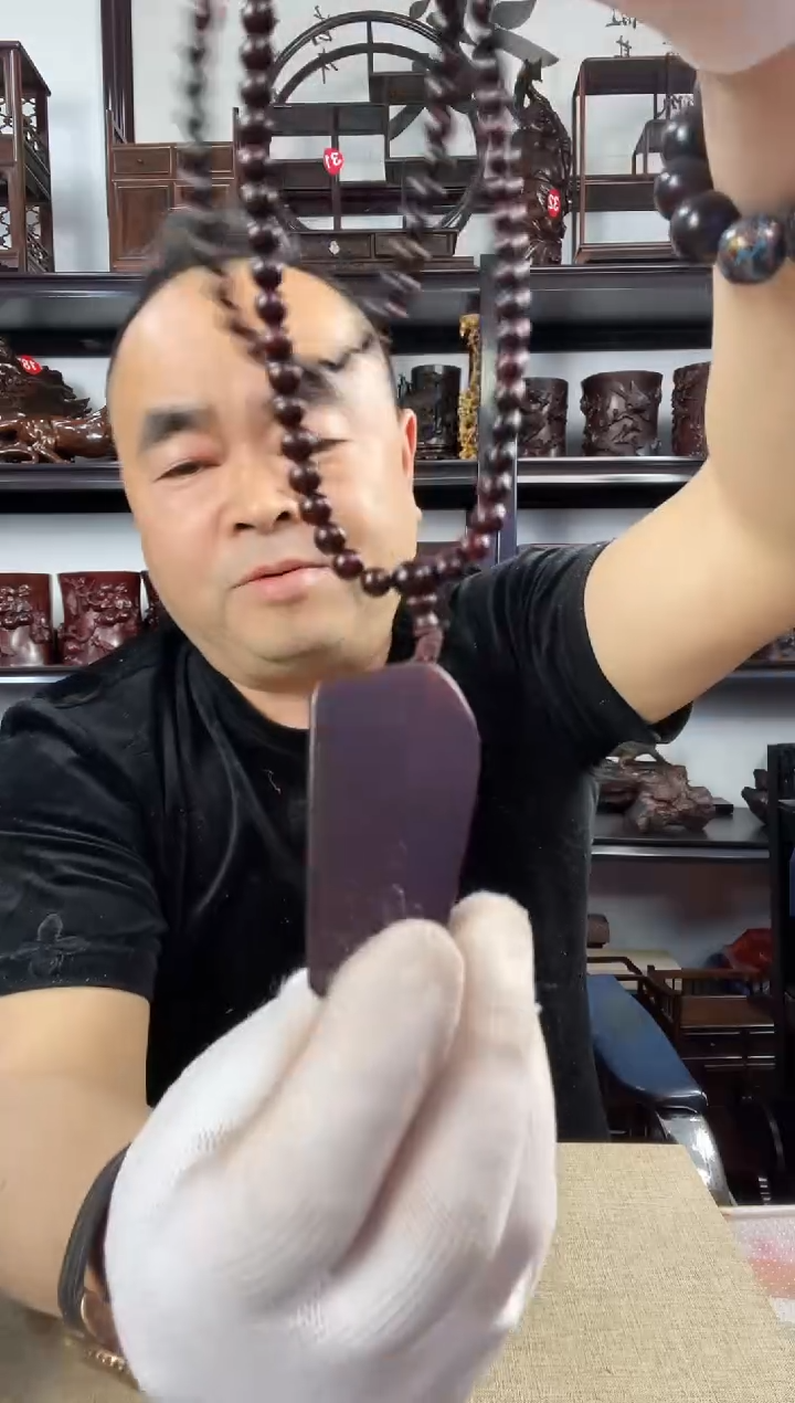 木老李红木工艺品816瑕疵