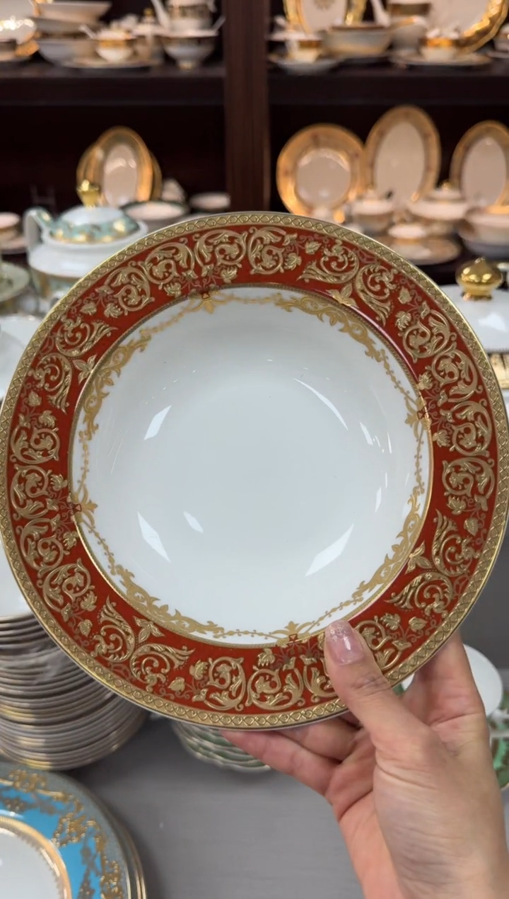 【闪购商品】瓷片8.5寸草帽盘2个  福利价