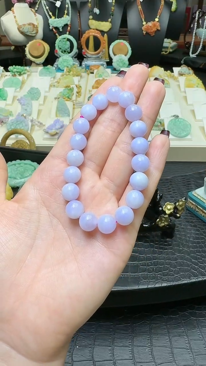 【闪购商品】翡翠手串未镶嵌天然翡翠圆珠单圈