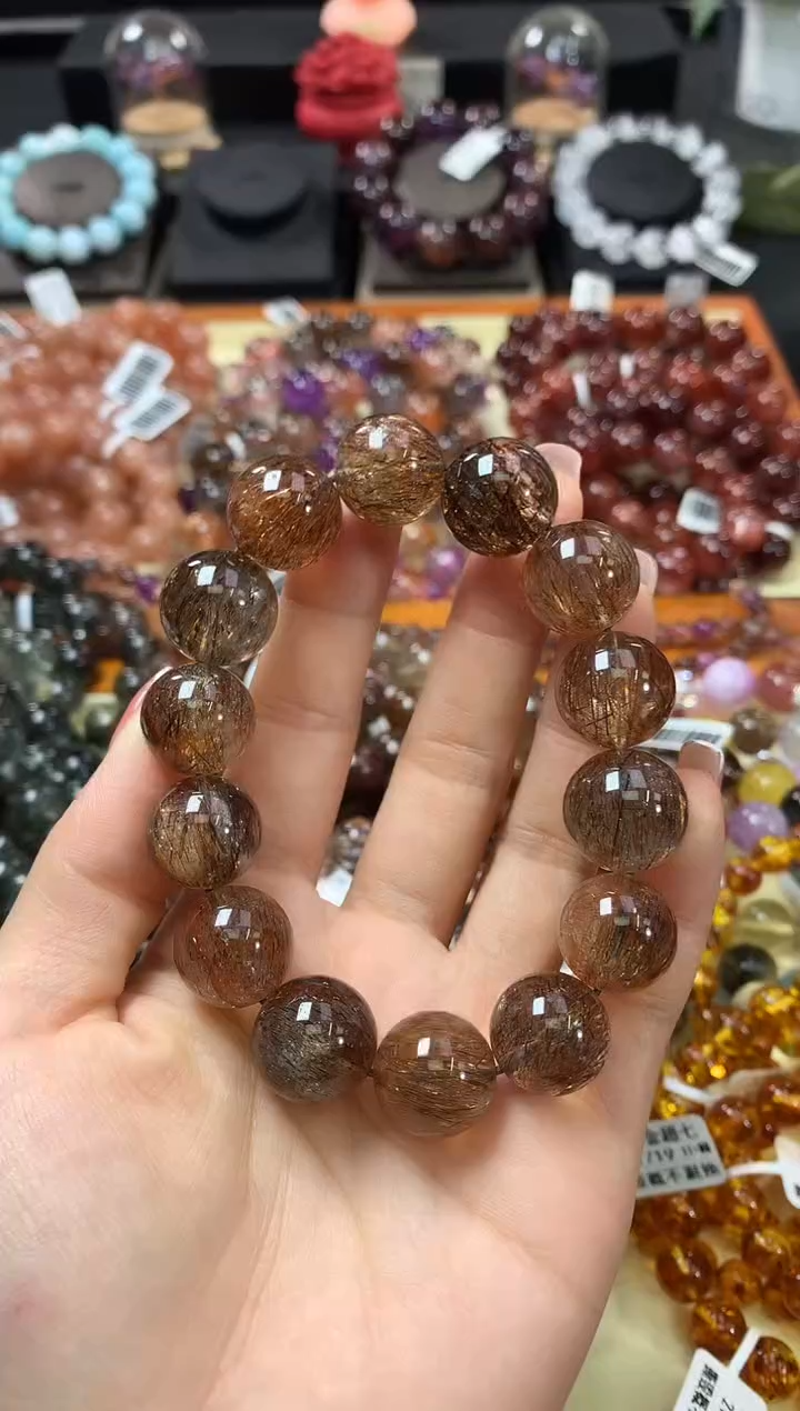 未镶嵌手串水晶15*