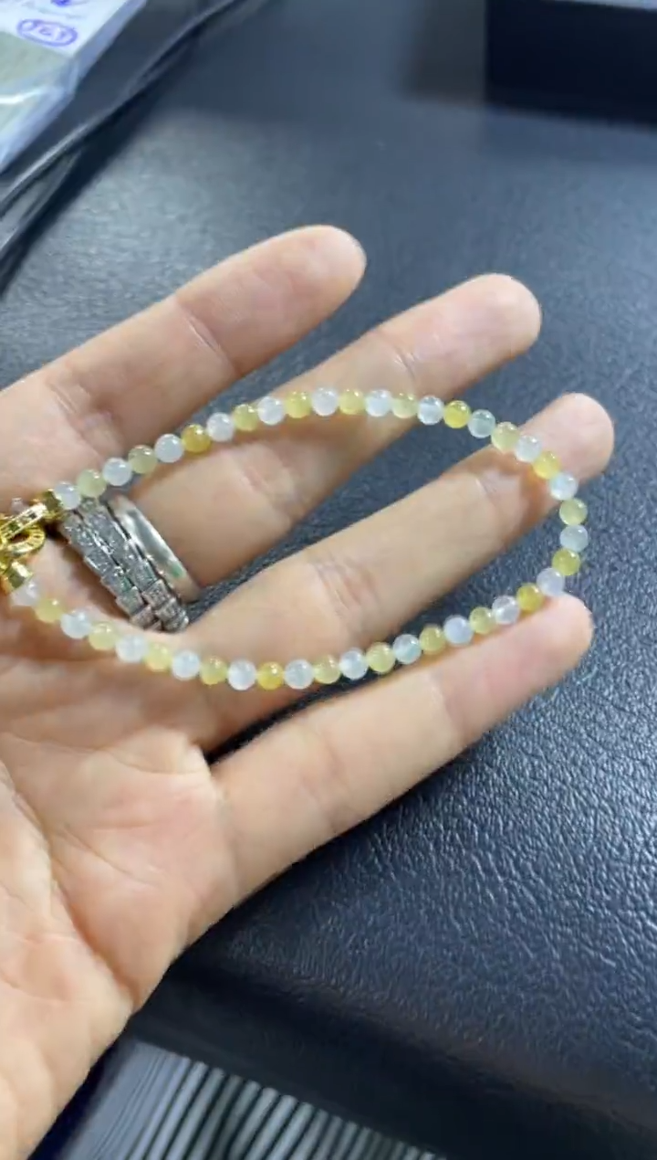 未镶嵌定制翡翠手链