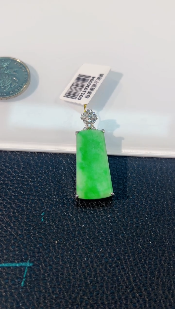 颈饰未镶嵌翡翠 缅料A货/支持复检/一件