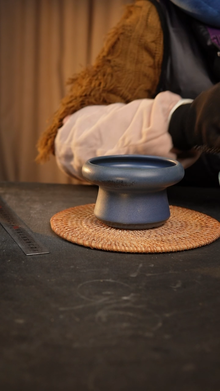 【闪购商品】瓷片70泥泥手工花盆