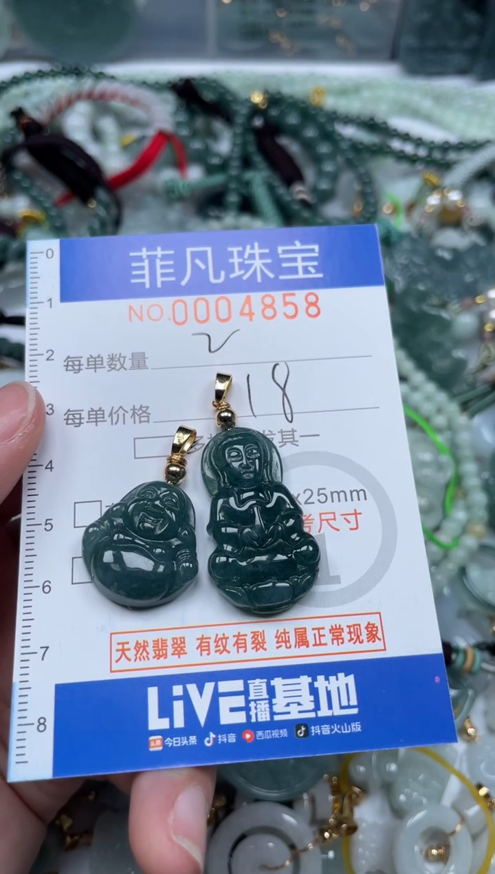 【闪购商品】翡翠颈饰未镶嵌00...4858