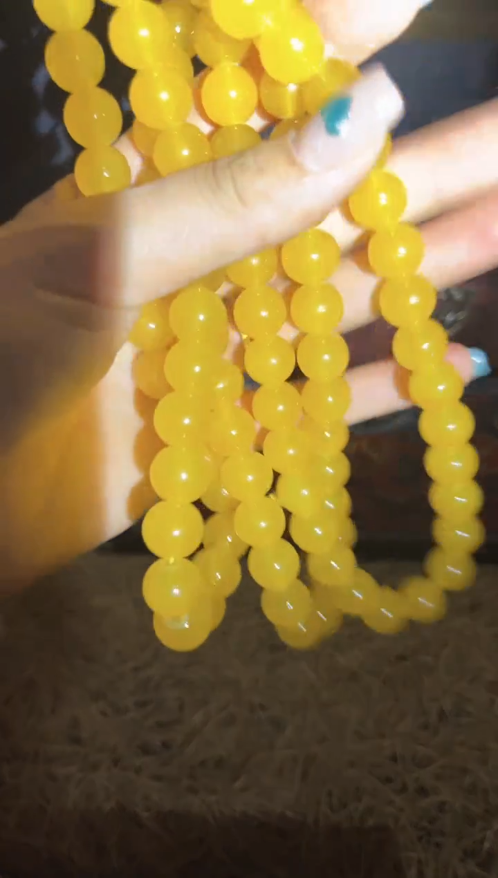 【闪购商品】【闪购商品】【闪购商品】黄色玉项链