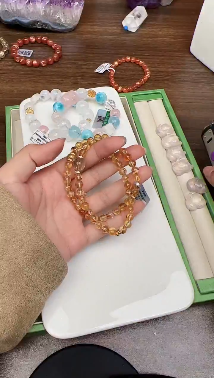 未镶嵌手链水晶悦3592