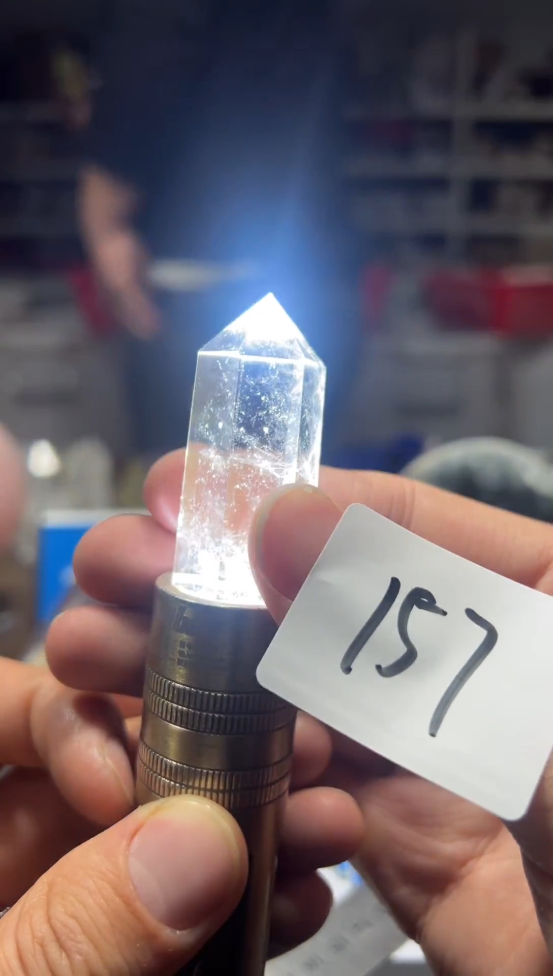 未镶嵌珠宝半成品水晶天然水晶默认微瑕157