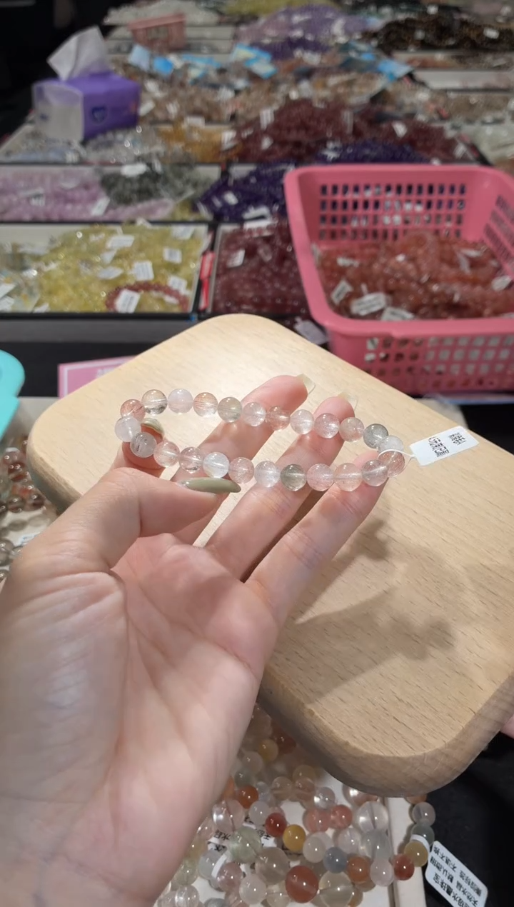 未镶嵌手链水晶344号 多样性发一BB  7+