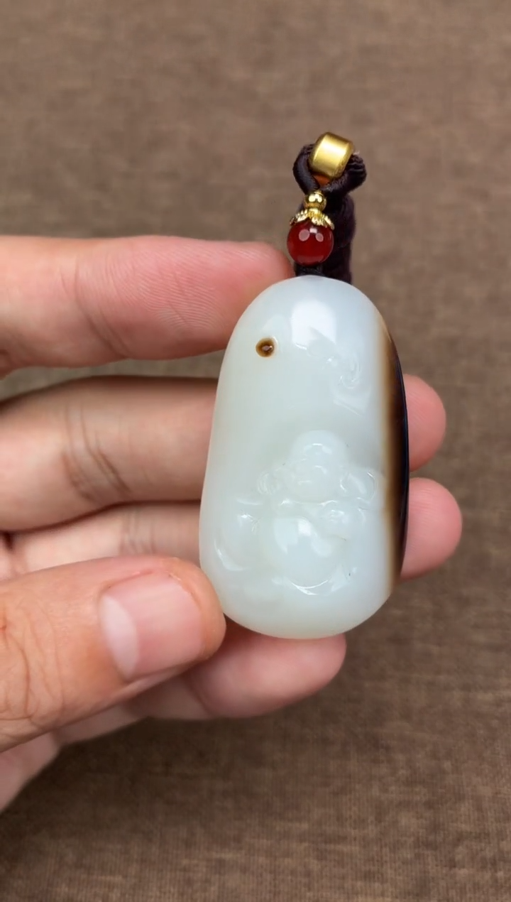 颈饰未镶嵌和田玉12.6ZZ多样性拍一发一23