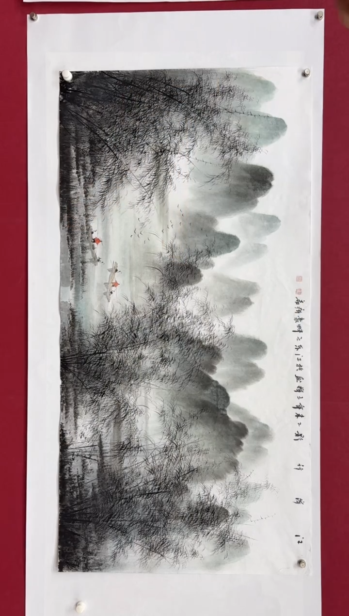 【闪购商品】国画国画绘画花鸟山水