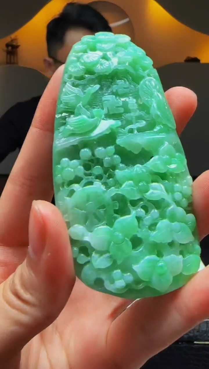 【闪购商品】定制翡翠未镶嵌Q04248翡翠毛货