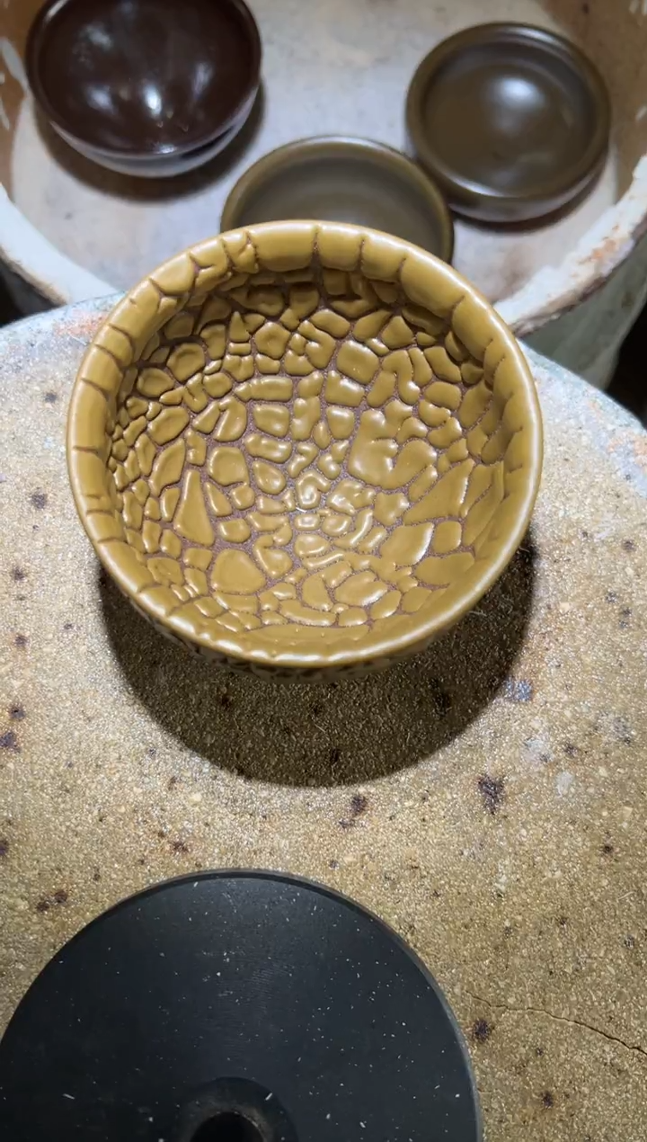 【闪购商品】茶盏见盏茶器宋钰龙窑柴烧19号