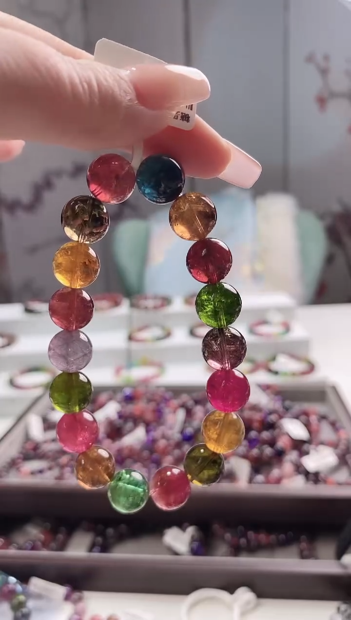 【闪购商品】碧玺单圈11*未镶嵌多人多样性发其一