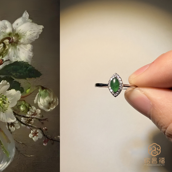 精品翡翠戒指524-1