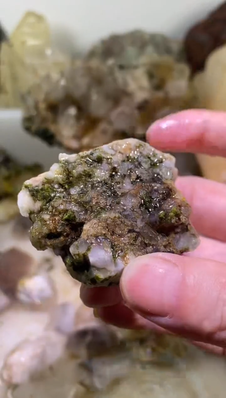 未镶嵌珠宝半成品水晶82号四川美姑超七花园水晶