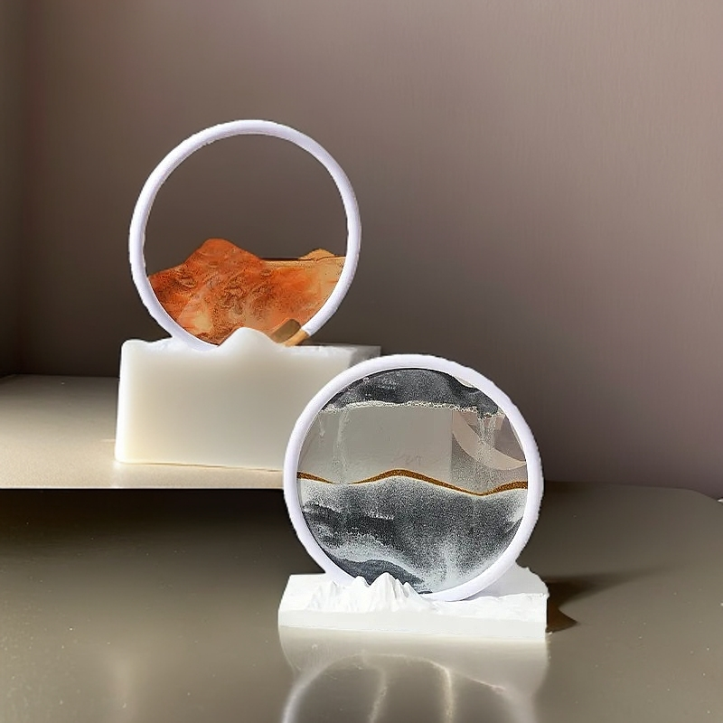 情人节礼物流沙画香薰摆件礼盒送女生高级家用扩香石香氛伴手礼