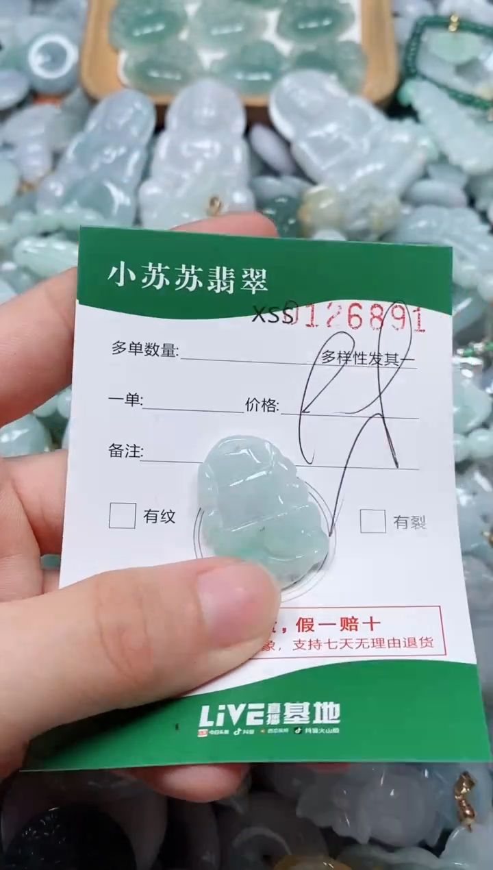 翡翠未镶嵌颈饰闪购商品0126891