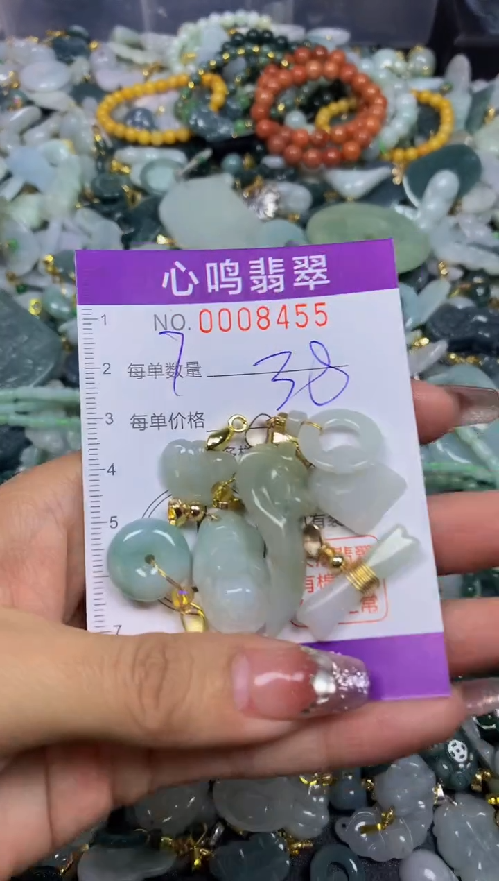 【闪购商品】翡翠颈饰未镶嵌闪购008455