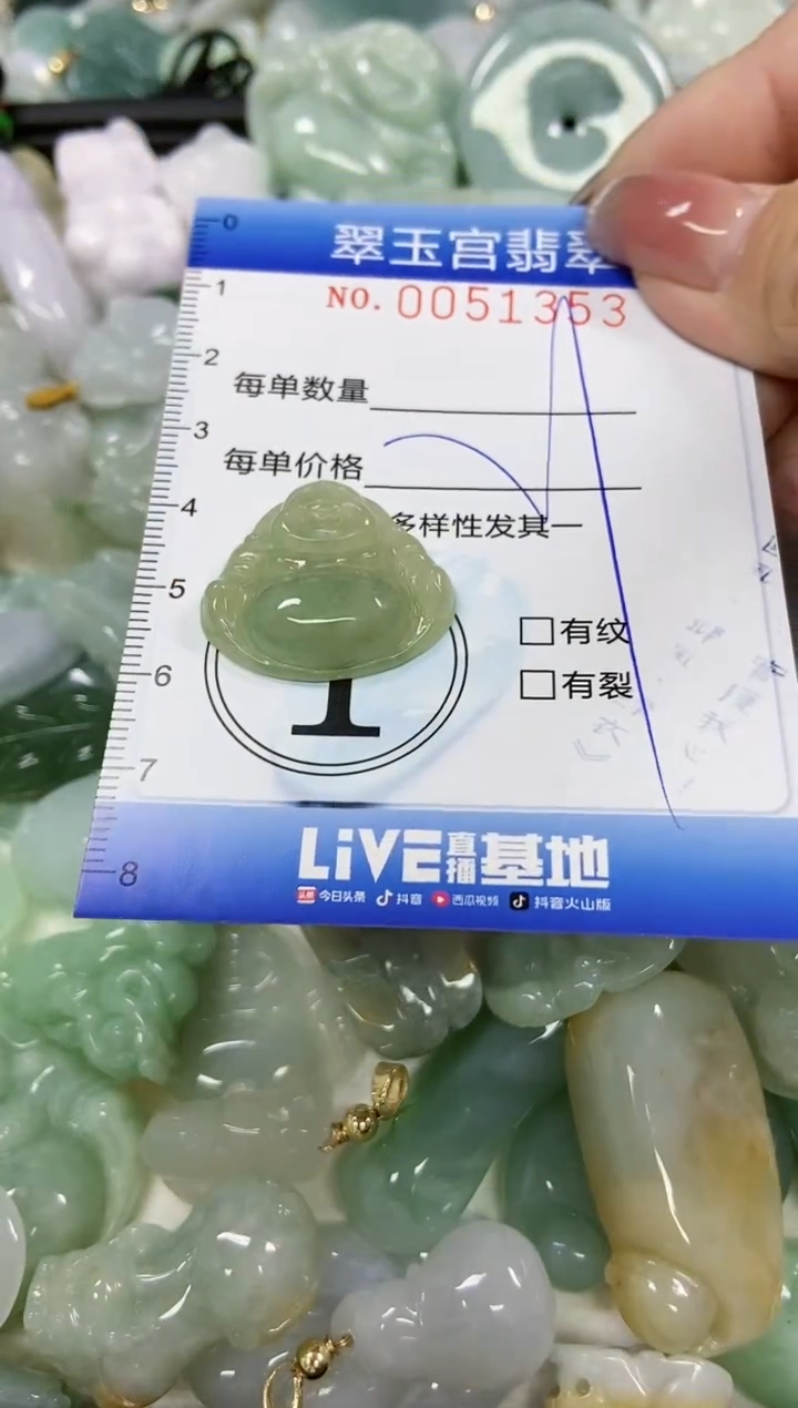 【闪购商品】翡翠颈饰未镶嵌闪购0051353