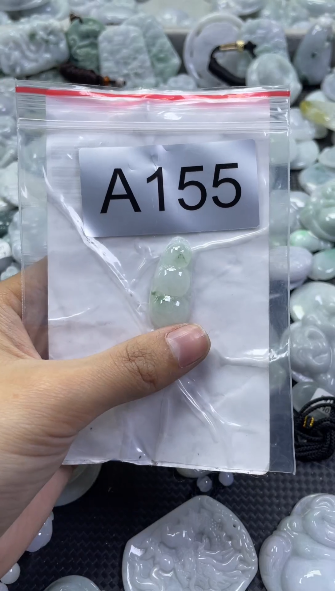 颈饰未镶嵌翡翠A155