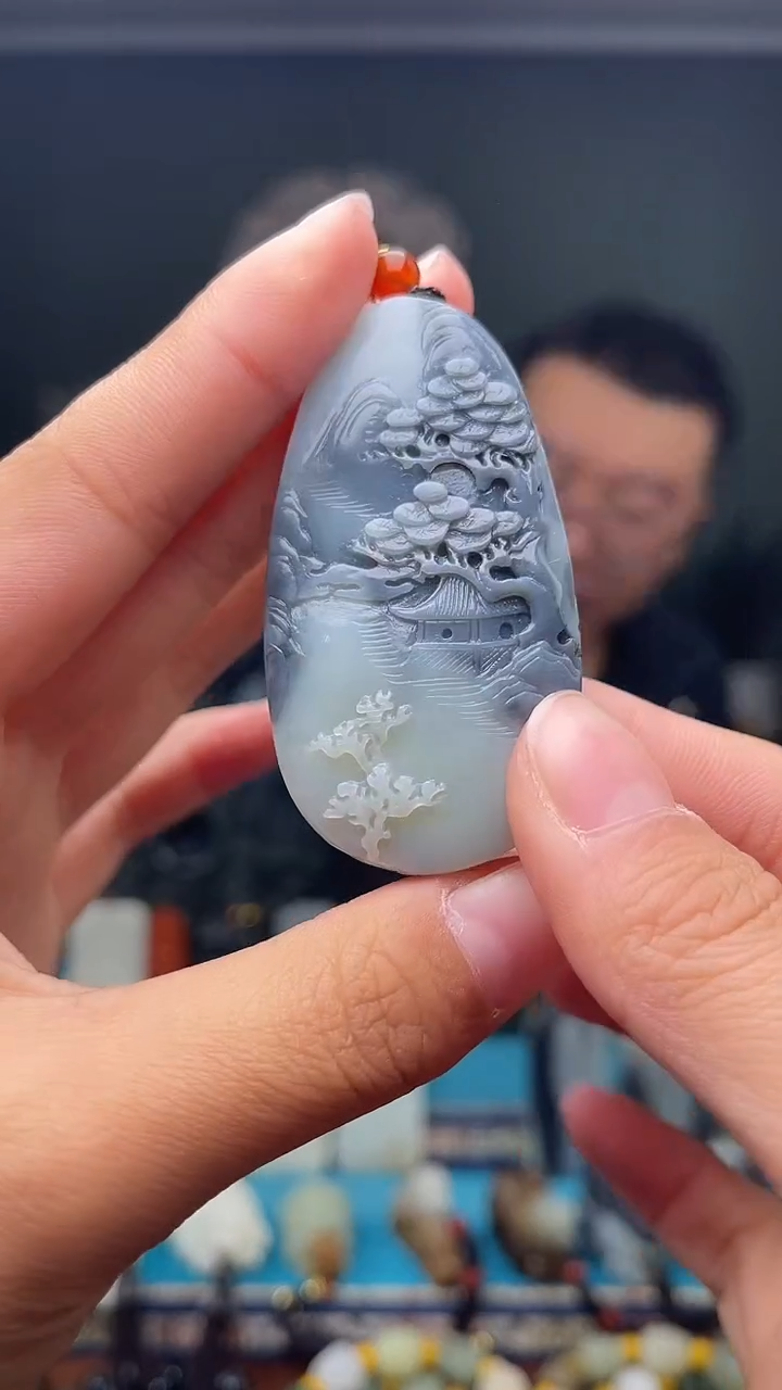 未镶嵌和田玉挂件1